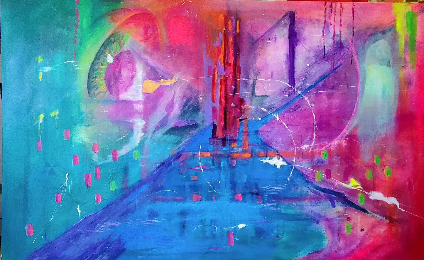 River Of Sight 48"x30"
