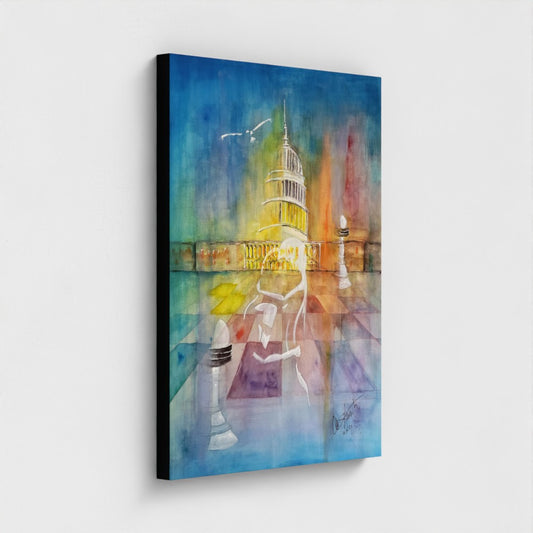 "Love & Politics In The Time Of Covid" - Giclee Print