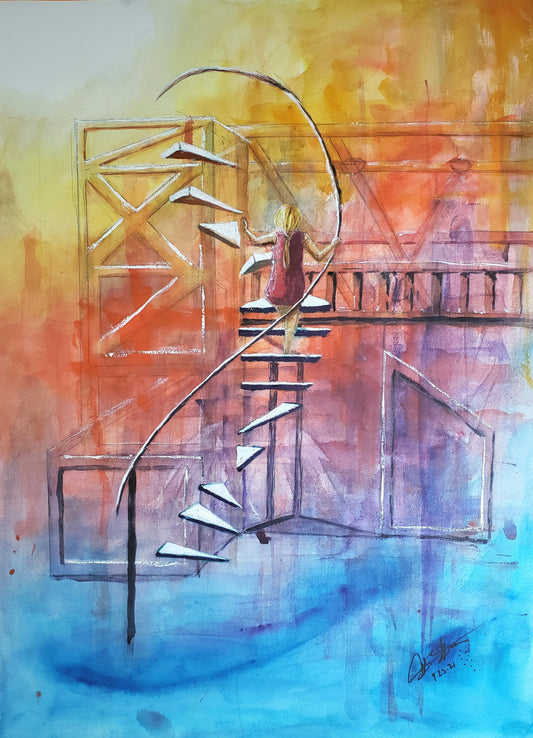 New Artwork - "Ascent Of A woman"