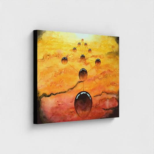 Kabbalah Sefirot Series:  "Shechinah & Yesod"  - Giclee Prints